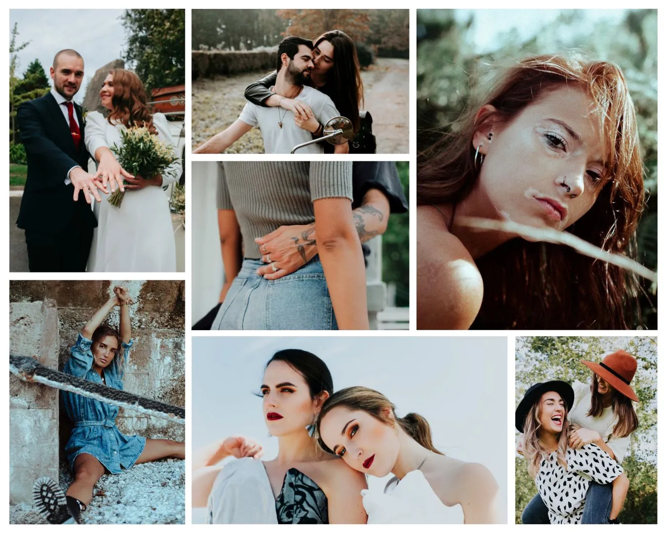 Mosaico de fotografías